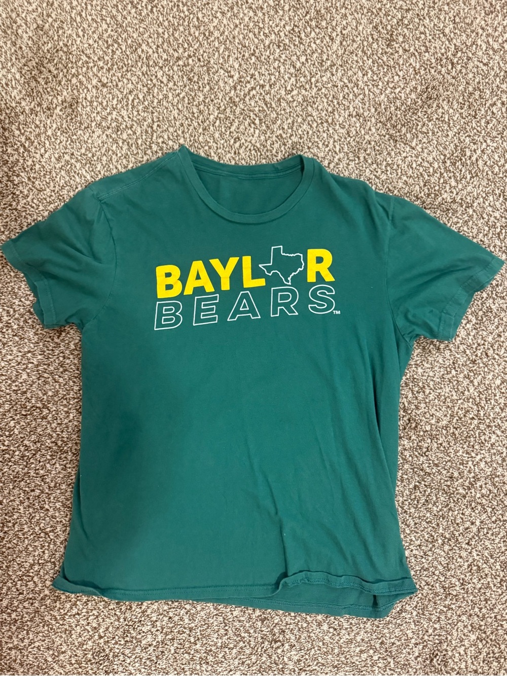 Baylor Bears green graphic tee